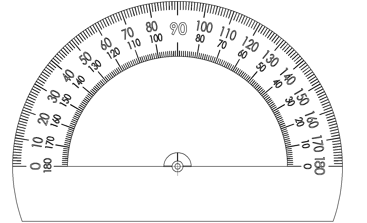 量角器